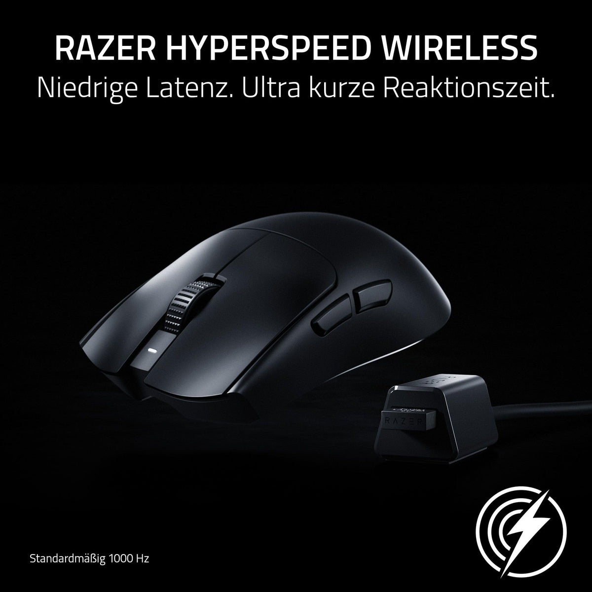 Razer Viper V3 Pro SE - Ultra-lightweight wireless symmetrical e-sport gaming mouse - 54g - Focus Pro 35K Sensor - HyperSpeed - Optical Mouse Switches Gen-3 - up to 95 hours battery life - PC/Mac | Black - RZ01-04550100-R3G1