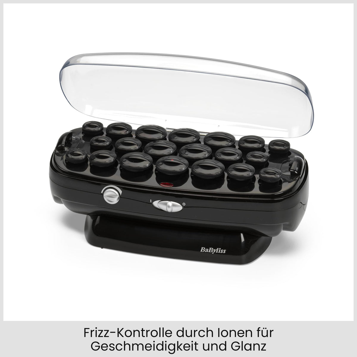 BaByliss Thermo Ceramic Rollers heated curlers with ceramic coating and ion technology for silky long-lasting curls RS035E