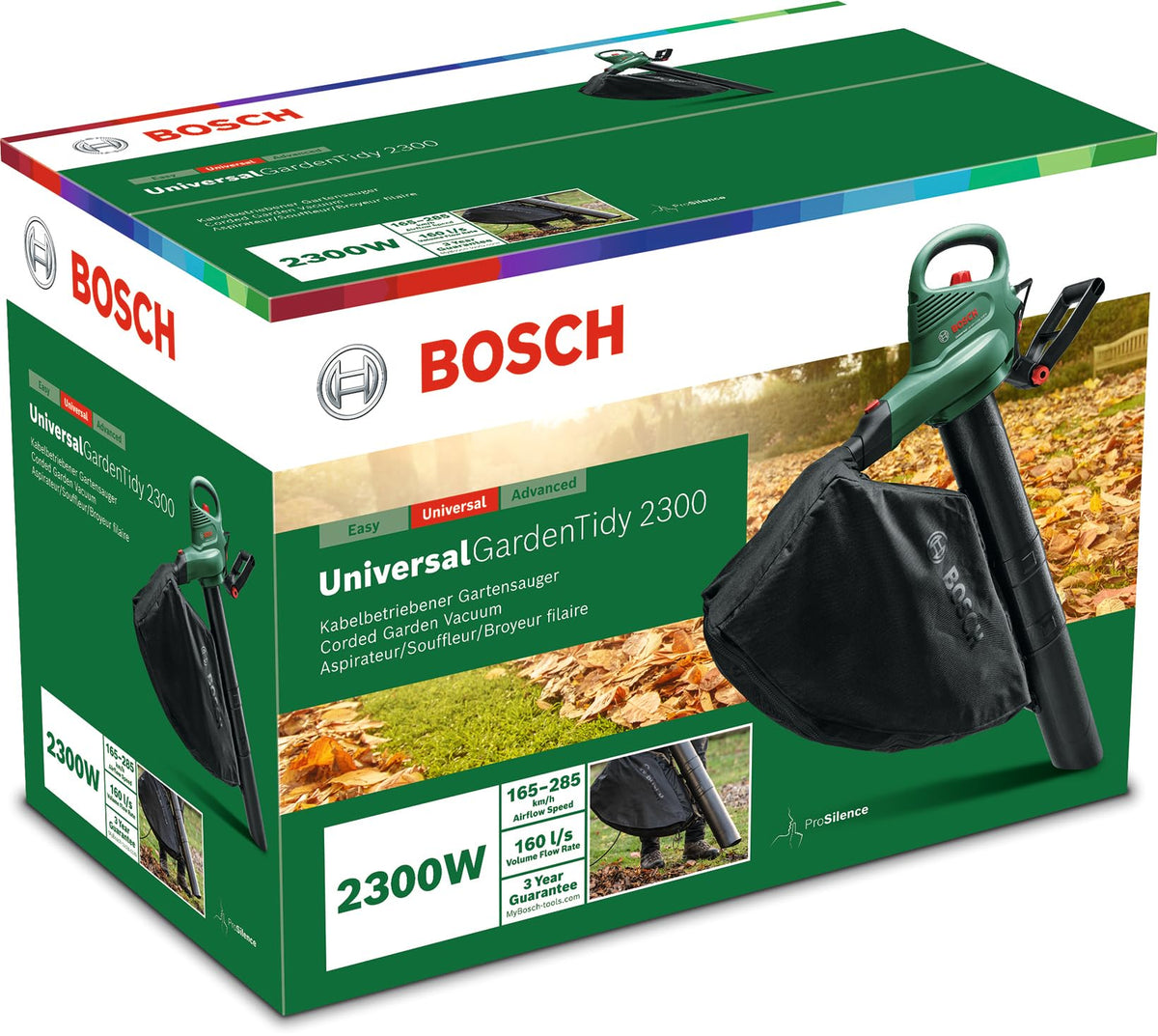 Aspirator/Blower electric Bosch UniversalGardenTidy 2300 - 06008B1002