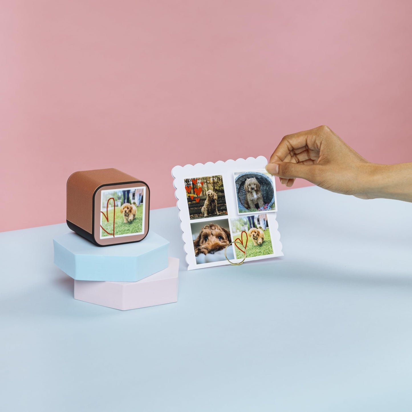 Canon SELPHY KC-18IS Square Sticker Ink and Paper Set (7429B001)