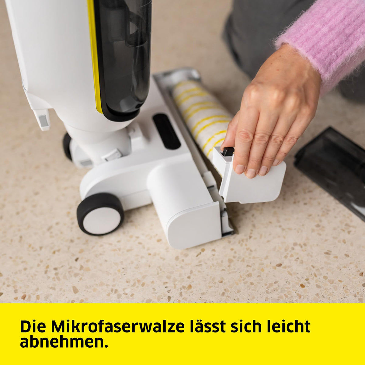KÄRCHER Cordless Vacuum Mop FCV 3, 3-in-1 Xtra!Clean Function - 1.056-122.0
