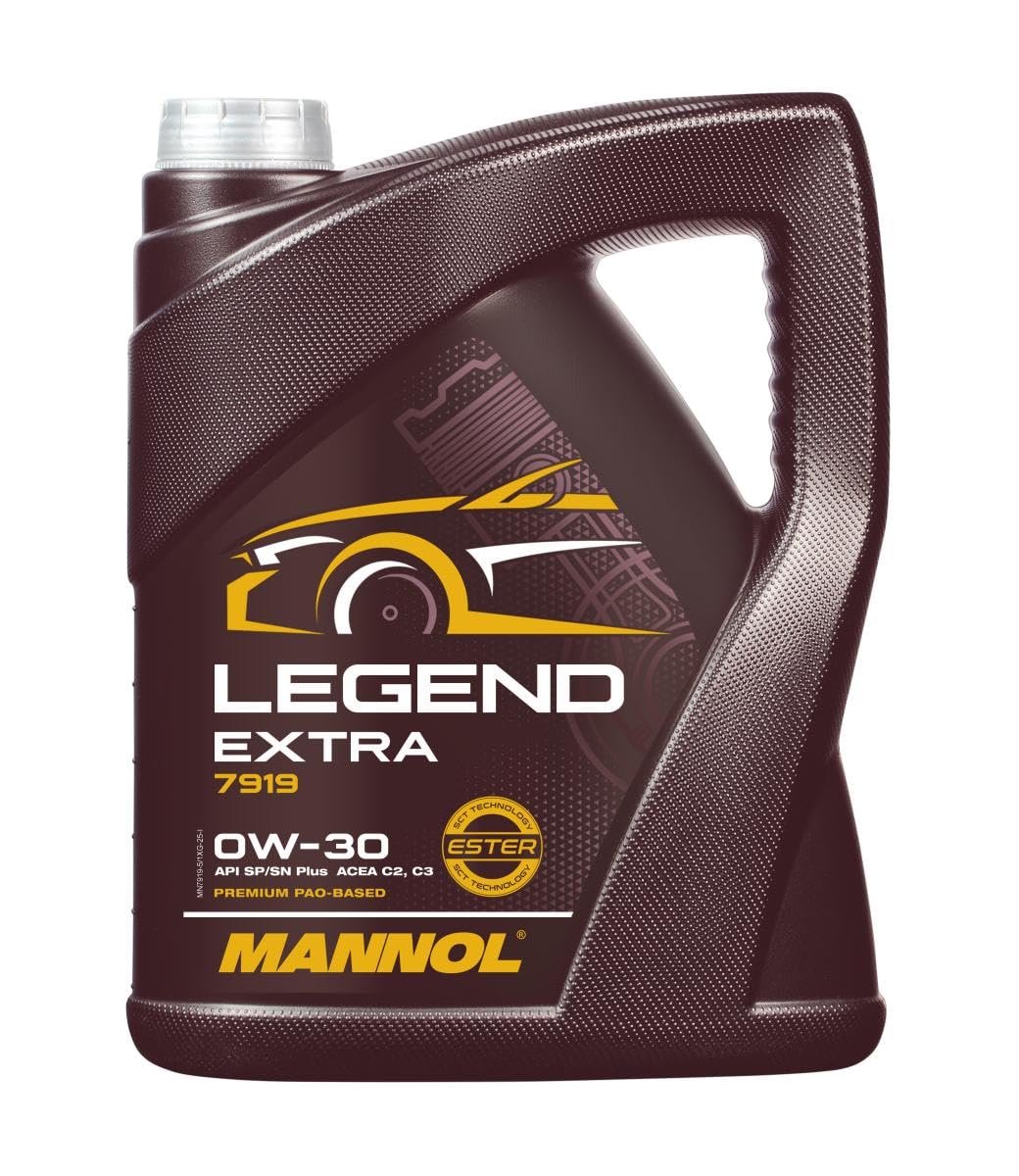 MANNOL 7919 Legend Extra 0W-30 engine oil 5L for petrol and diesel engines - MN7919-5