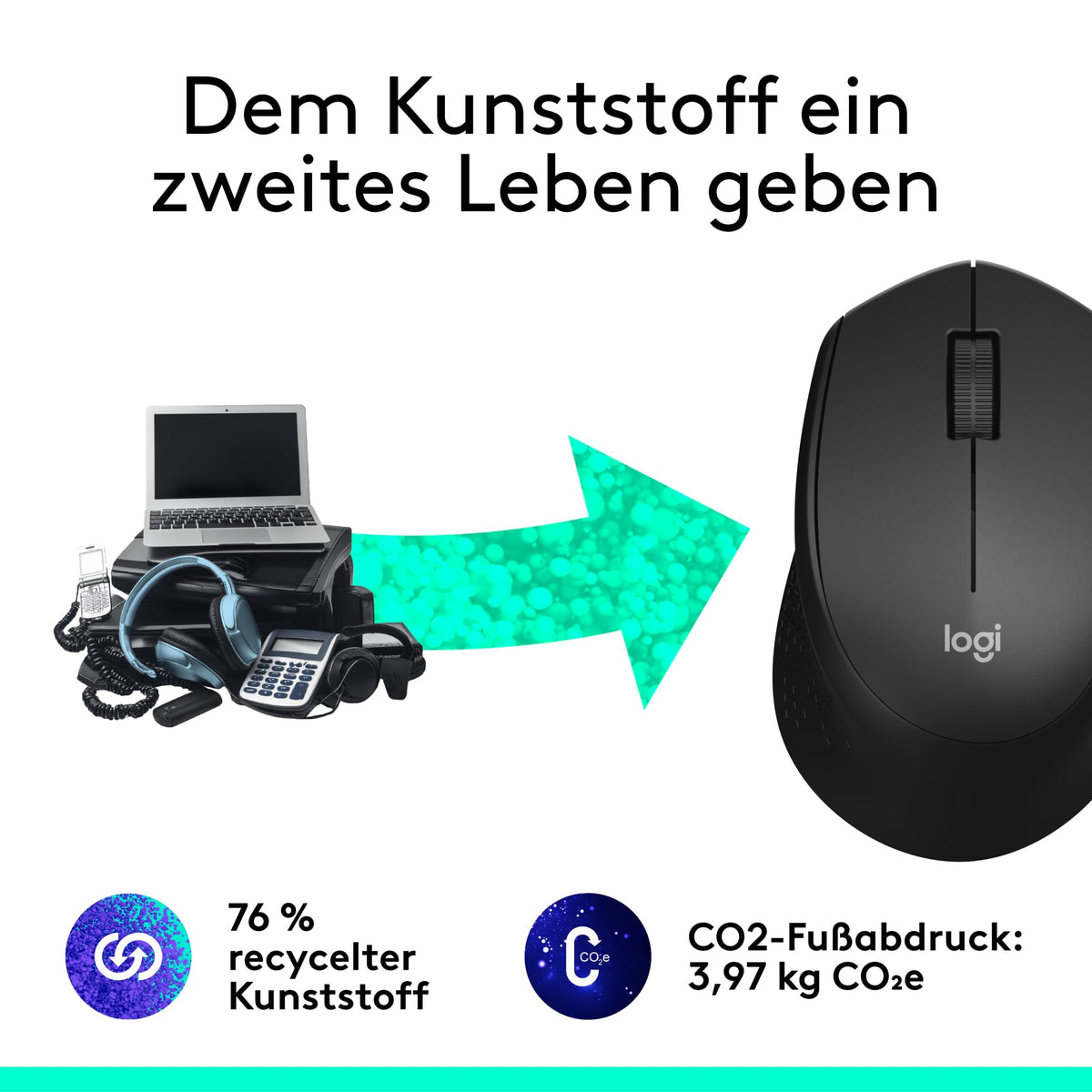 Logitech M330 SILENT Plus Mouse wireless - 910-004909