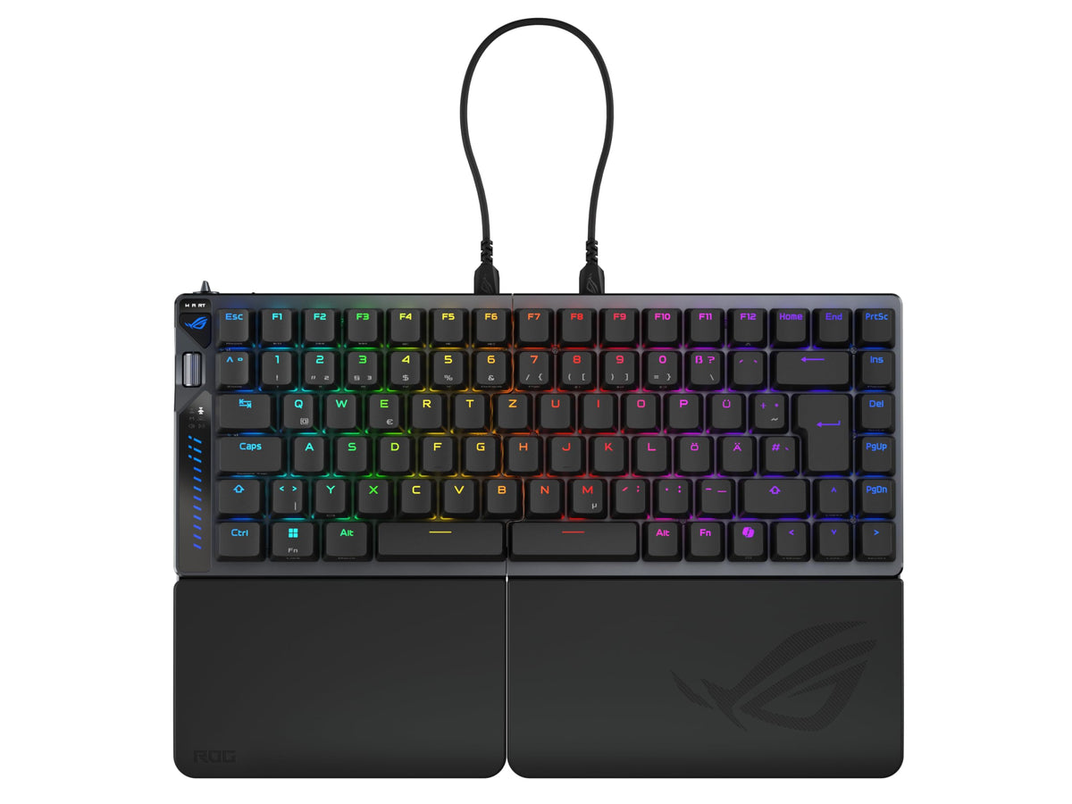 ASUS ROG Falcata 75% Wireless Split Gaming Keyboard - 90MP043H-BKDA20