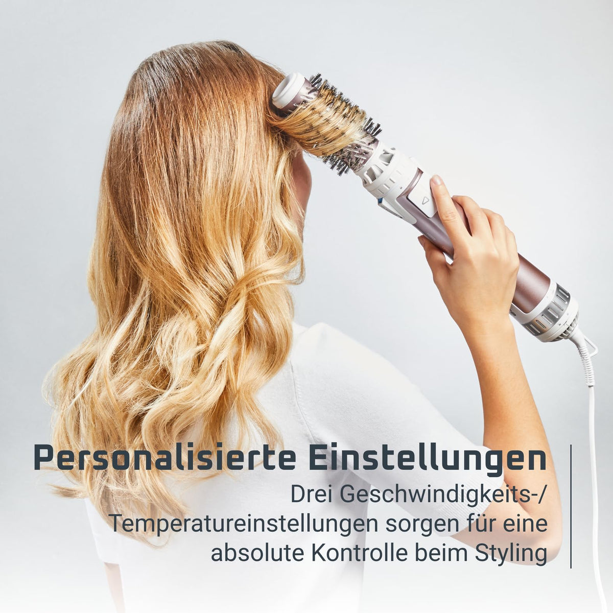 Rowenta Brush Activ Premium Care rotating hot air brush, blow-dry brush - CF9540F0