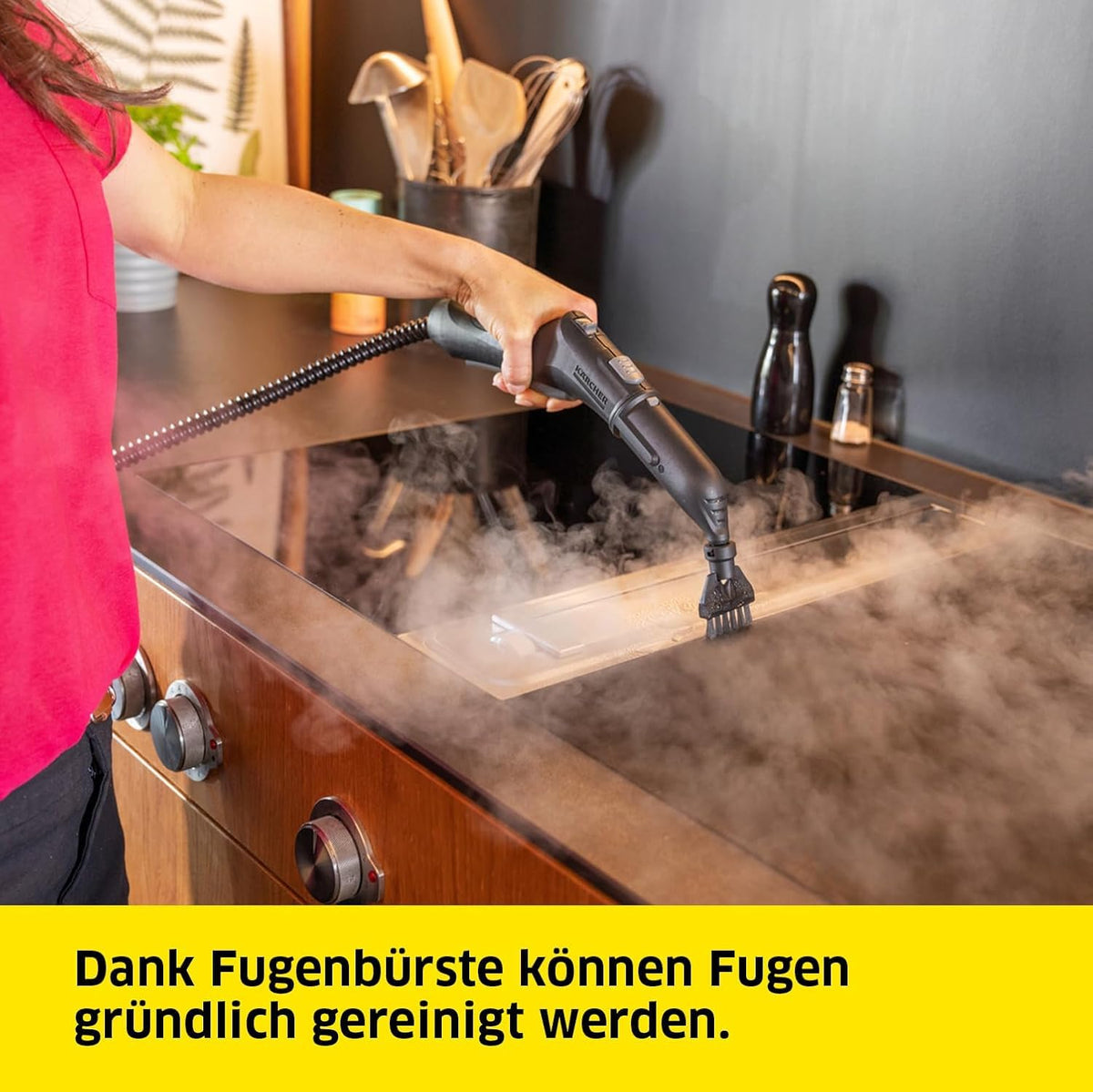 Kärcher Steam Cleaner SC 4 Deluxe, Steam Pressure: 4 bar, Heating Time: 3 min - 1.513-460.0
