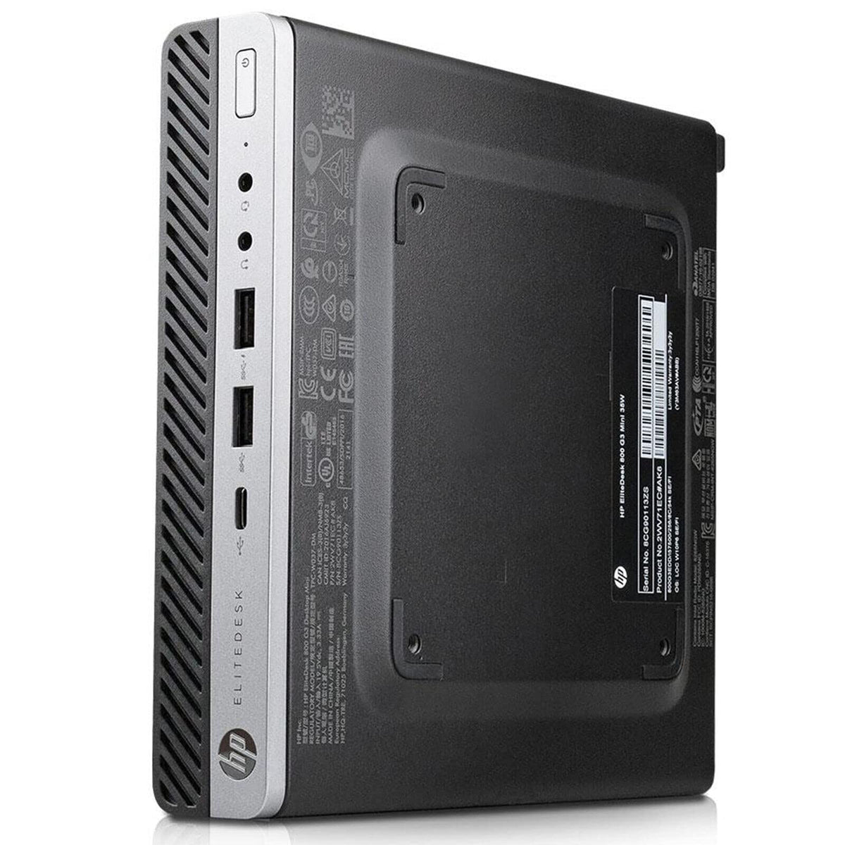 HP EliteDesk 800 G3 Mini Core i5-7400T Desktop PC (Refurbished) - HP800G3-MINI