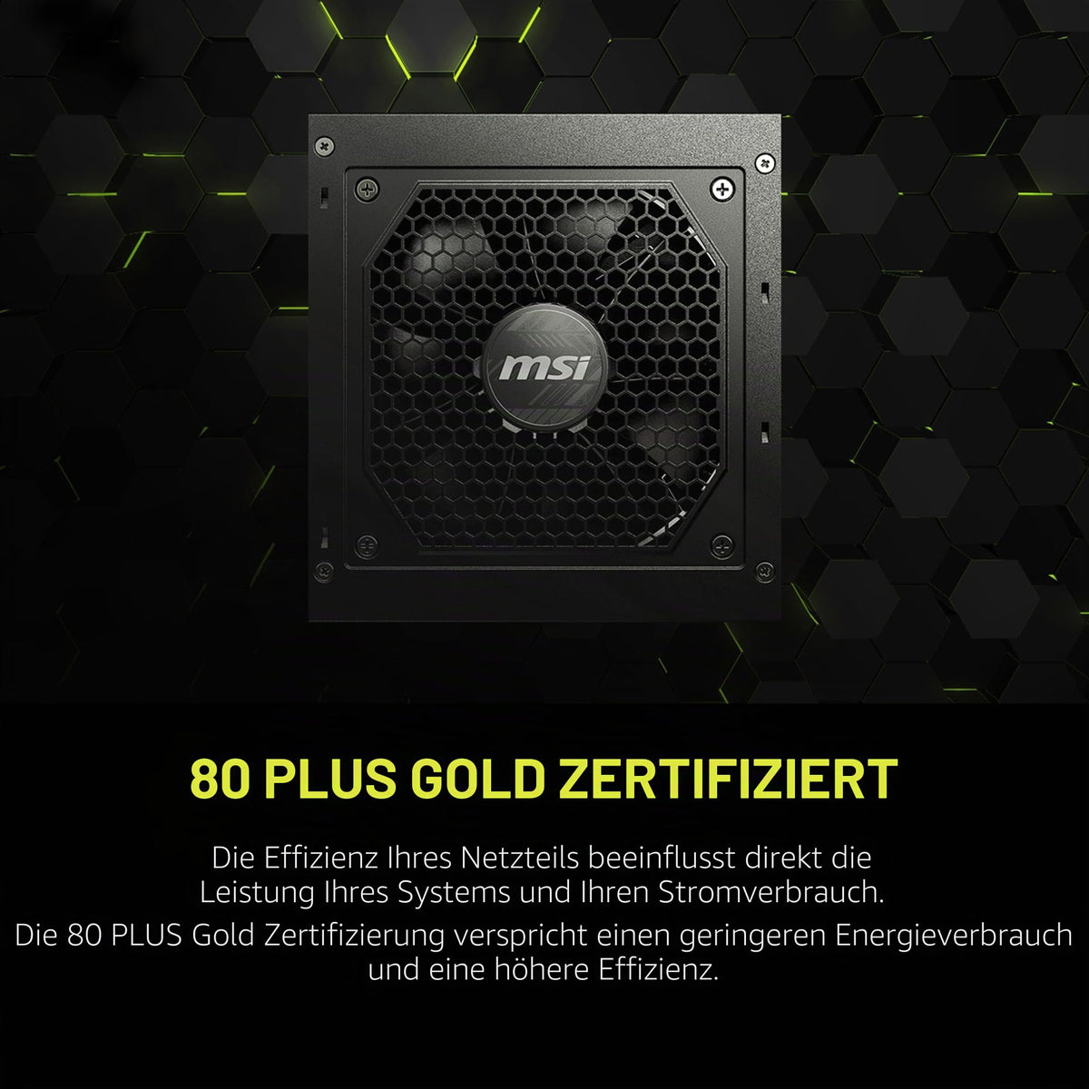 MSI MAG A750GL PCIE5-750W 80 Plus Gold sursă de alimentare - 306-7ZP8B11-CE0