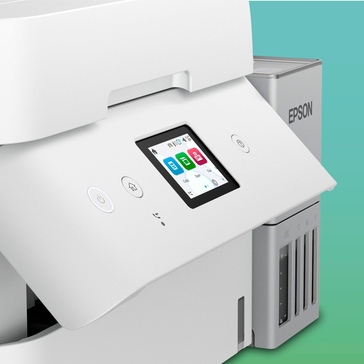 Epson EcoTank ET-4956 ink tank printer | for the home office | WiFi & Ethernet | A4 | (Duplex) printing, scanning, copying, faxing | 6.1 cm touchscreen | ADF | Includes ink for up to 3 years