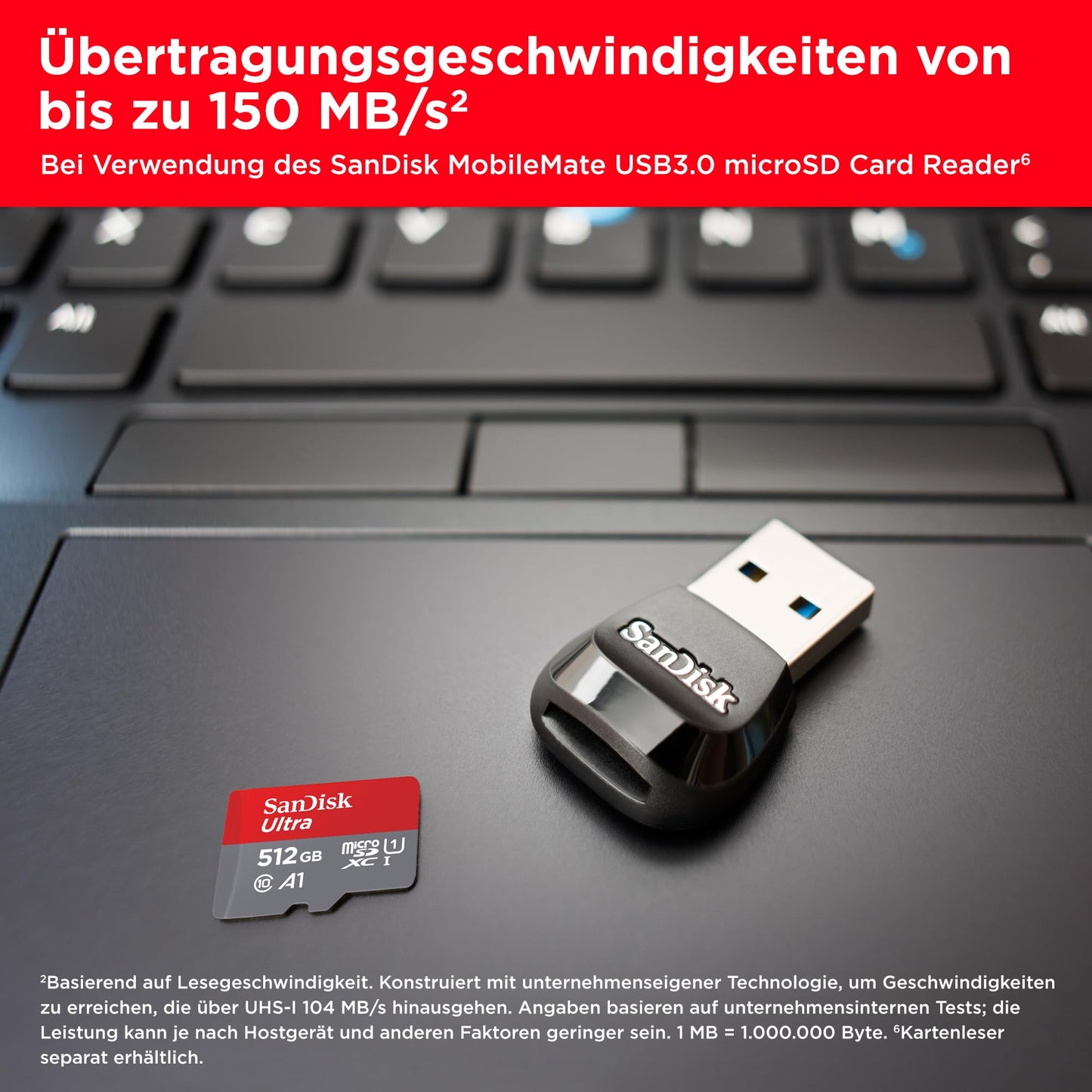 SanDisk Ultra microSDXC 512GB (SDSQUAC-512G-GN6MA)