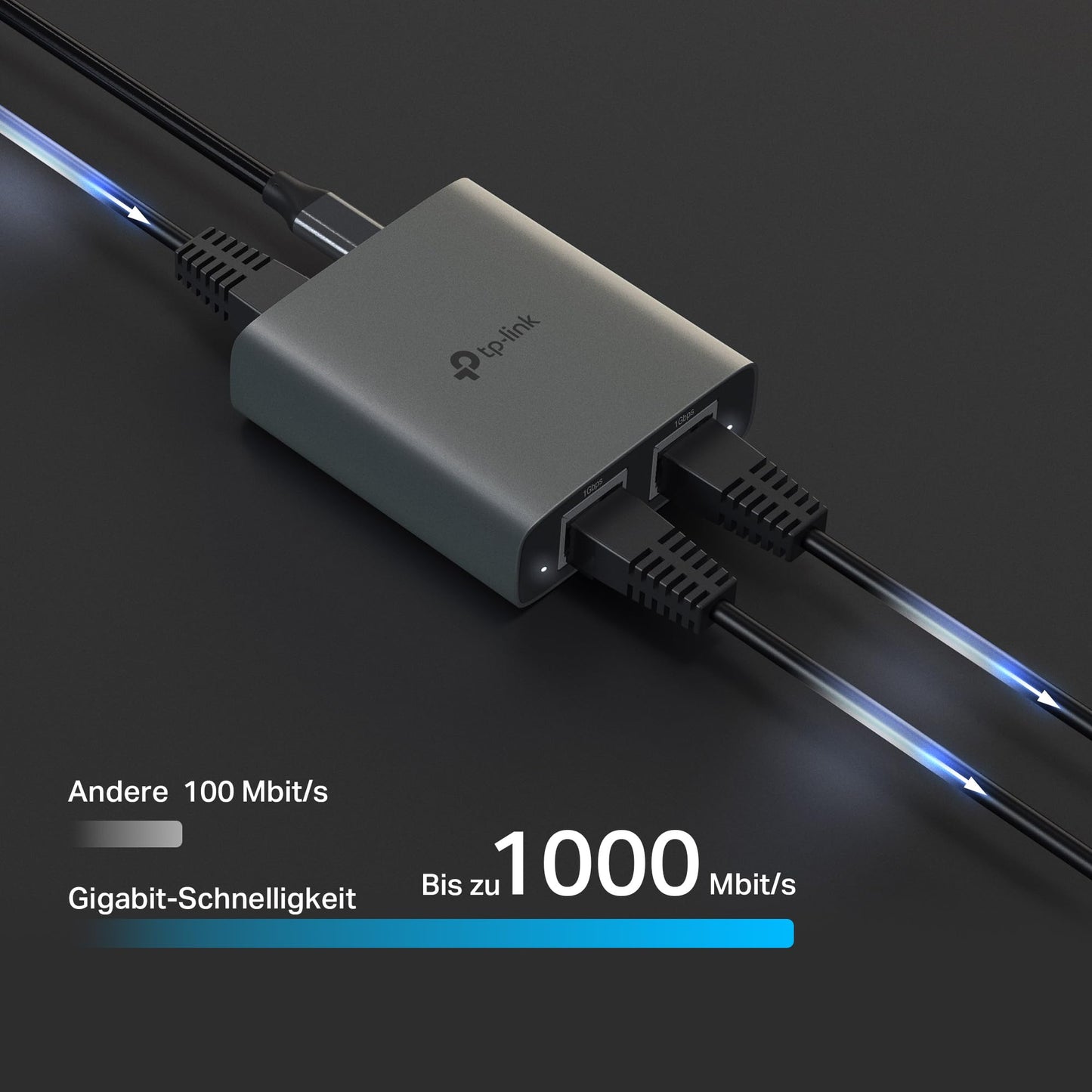 TP-Link EH210 LAN Splitter 1 to 2 (Gigabit Ethernet Splitter)