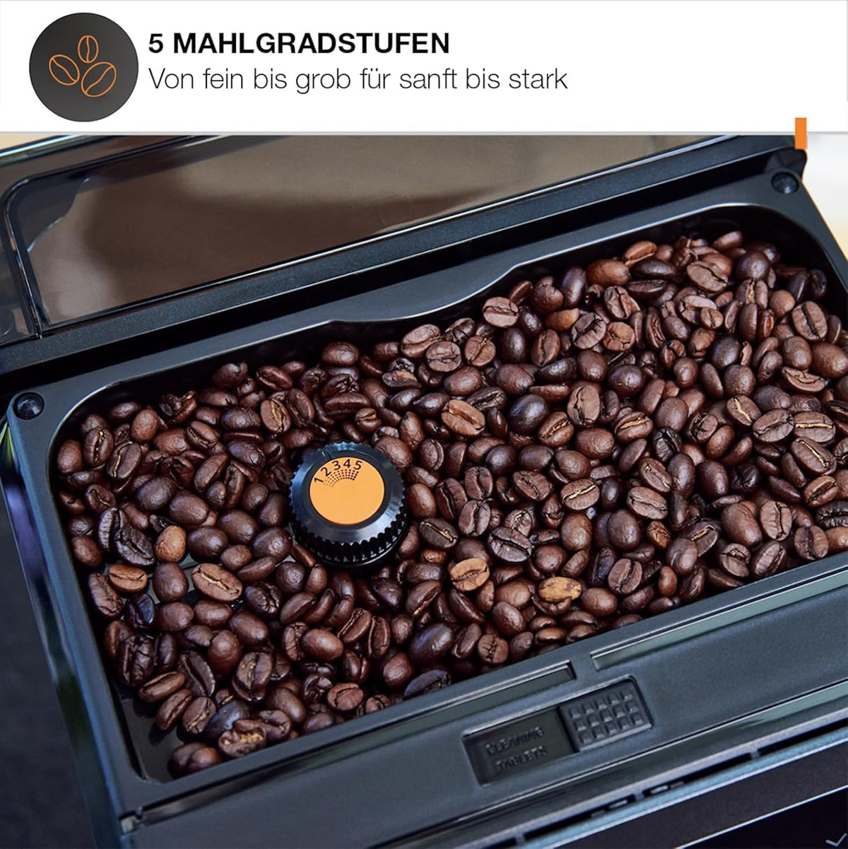 KRUPS Evidence One aparat de cafea automat cu tub pentru lapte, cappuccino cu o singură atingere, 12 specialități de băuturi, funcție pentru 2 căni, display colorat, mașină de cafea, sigiliu TÜV, negru, EA895N10