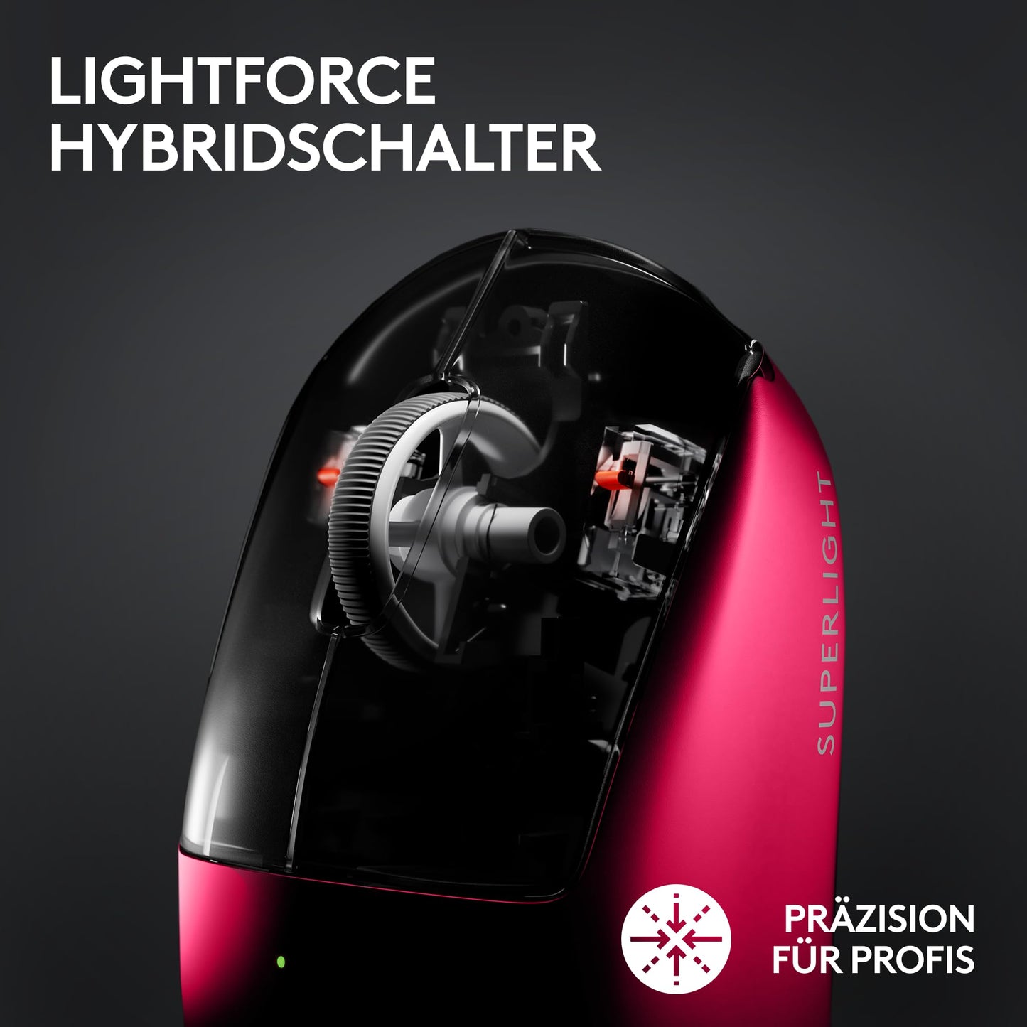 Logitech G PRO X SUPERLIGHT 2 LIGHTSPEED Wireless Gaming Mouse, USB-C Charging, PC & Mac + PRO - 910-006638