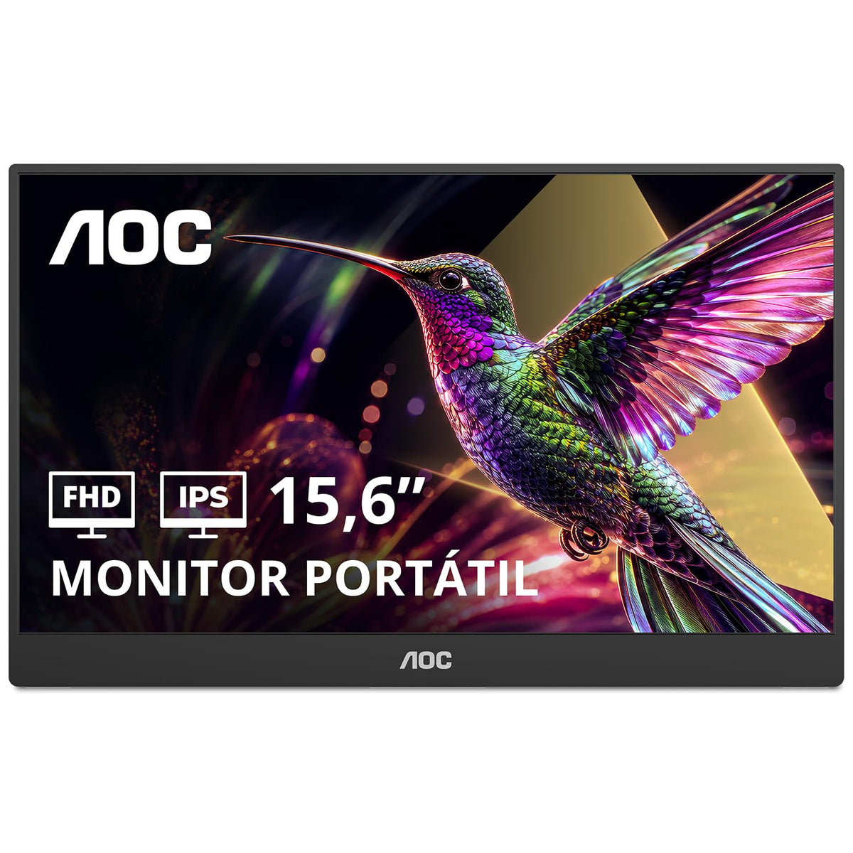 AOC 16T20E2 16 Inch FHD USB Hub Monitor
