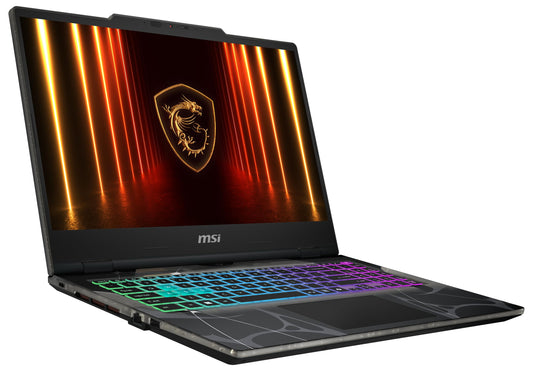 MSI Cyborg A15 AI, Laptop de gaming, Display Full-HD de 15,6" cu 144 Hz, AMD Ryzen 7 260, NVIDIA GeForce RTX 5070, 32 GB DDR5, 1 TB SSD, Windows 11 Home, Tastatură QWERTZ, Negru, B2HWGKG-088 - 0015QL-088