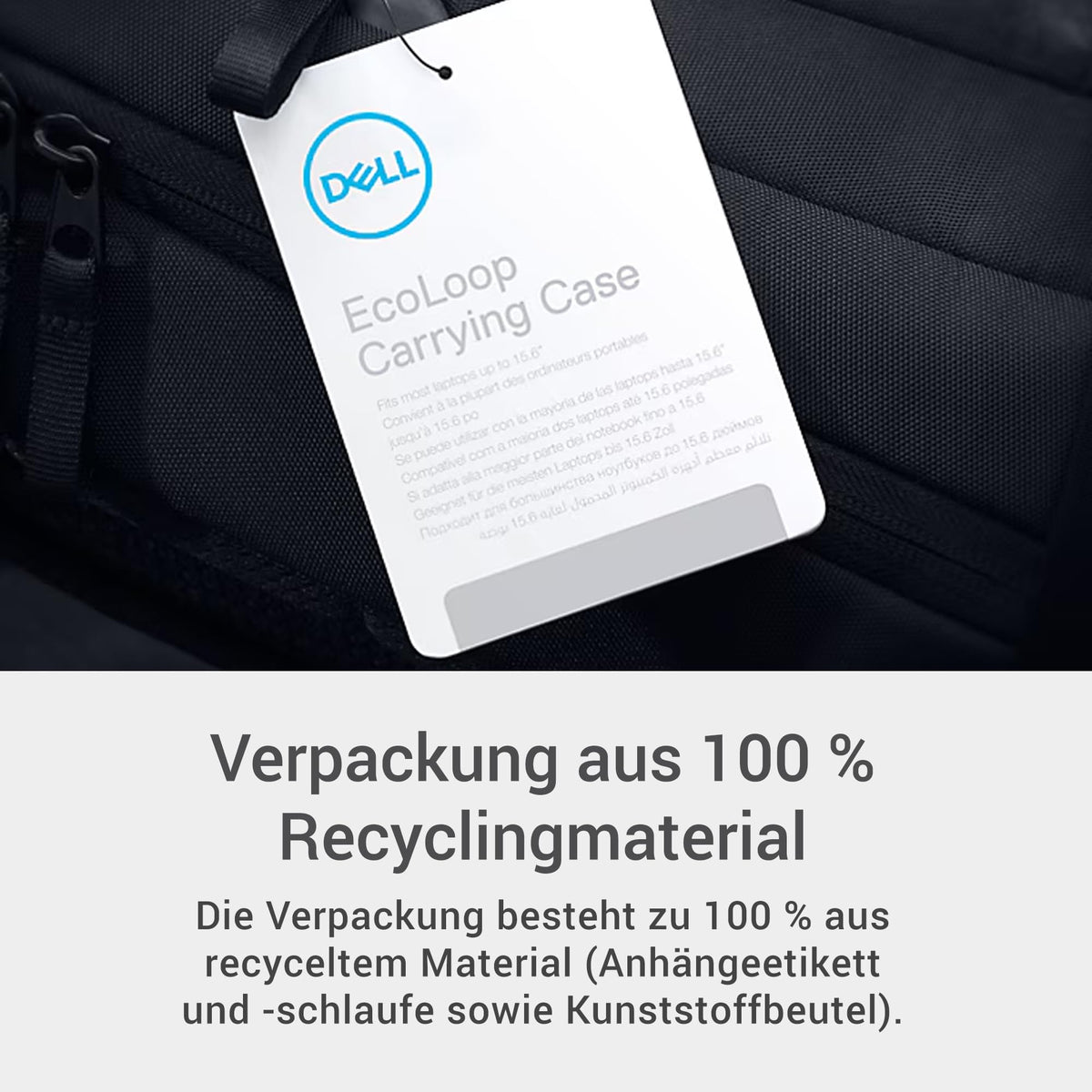 Dell EcoLoop Pro Slim Laptoptasche 15.6" CC5624S, 600D Stoff - 460-BDRL