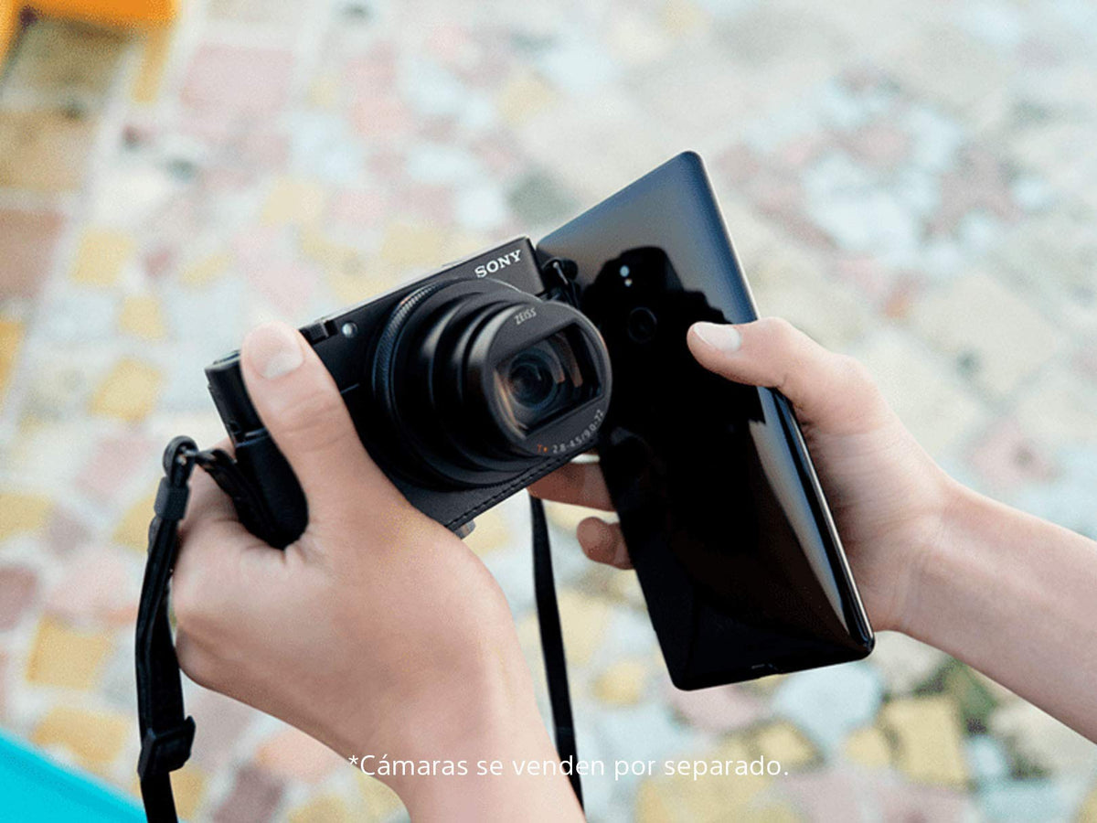 Sony LCJ-RXK husă de protecție pentru camerele din seria RX100 (aspect din piele, protecție împotriva prafului și zgârieturilor, geantă pentru cameră compatibilă cu RX100, RX100M2, RX100M3, RX100M4, RX100M5, RX100M6, RX100M7) neagră - LCJRXKB.SYH