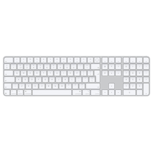 Apple Magic Keyboard with Touch ID and Numeric Keypad for Mac Models with Apple Chip - Dutch - White Keys  - MXK73N/A