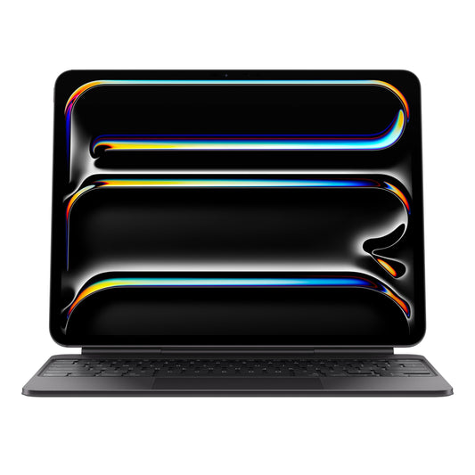 Apple iPad Magic Keyboard Case for the 13'' iPad Pro (M4) for comfortable typing, integrated trackpad, row of function keys, German/French (Switzerland) - Black  - MWR53SM/A
