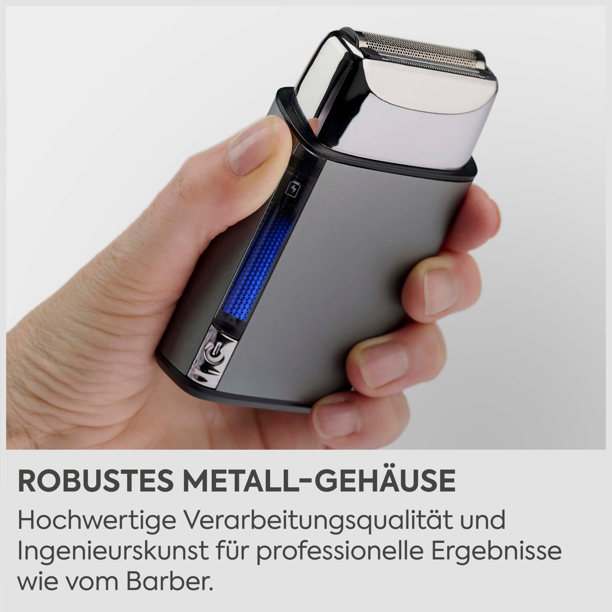 BaByliss Super‑X Rasier pentru bărbați – Rasare ultra‑fină, folie din oțel japonez, fără fir cu acumulator lithium-ion, umed și uscat IPX7, reîncărcabil prin USB-C, FS996SE