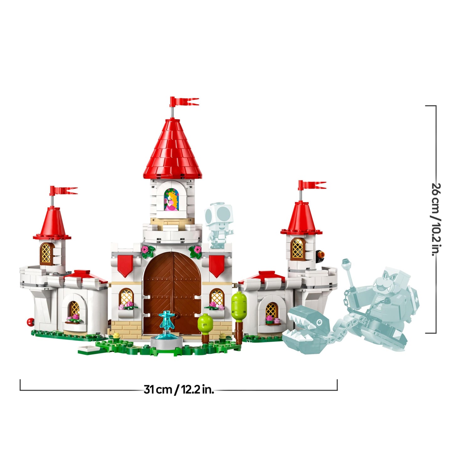 LEGO Super Mario Showdown with Roy at the Mushroom Palace, adventure playset with Nintendo characters, gift for girls, boys and gamers aged 7 and over 71435