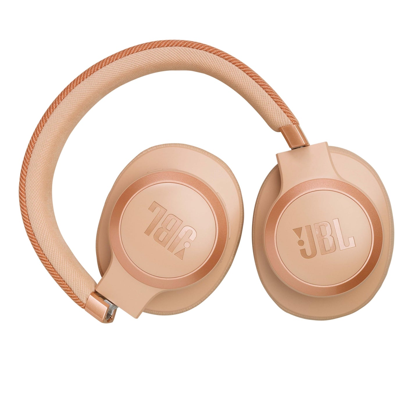 JBL Live 770 NC - Bluetooth over-ear headphones with adaptive noise canceling - Wireless earphones with JBL Signature Sound and voice assistant - Long music enjoyment for up to 65 hours - In sandstone - JBLLIVE770NCSAT