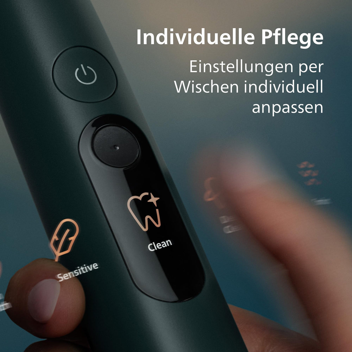 Philips Sonicare Next-Generation DiamondClean 8000 electric toothbrush – with smart pressure control and 15 settings - HX8312/14