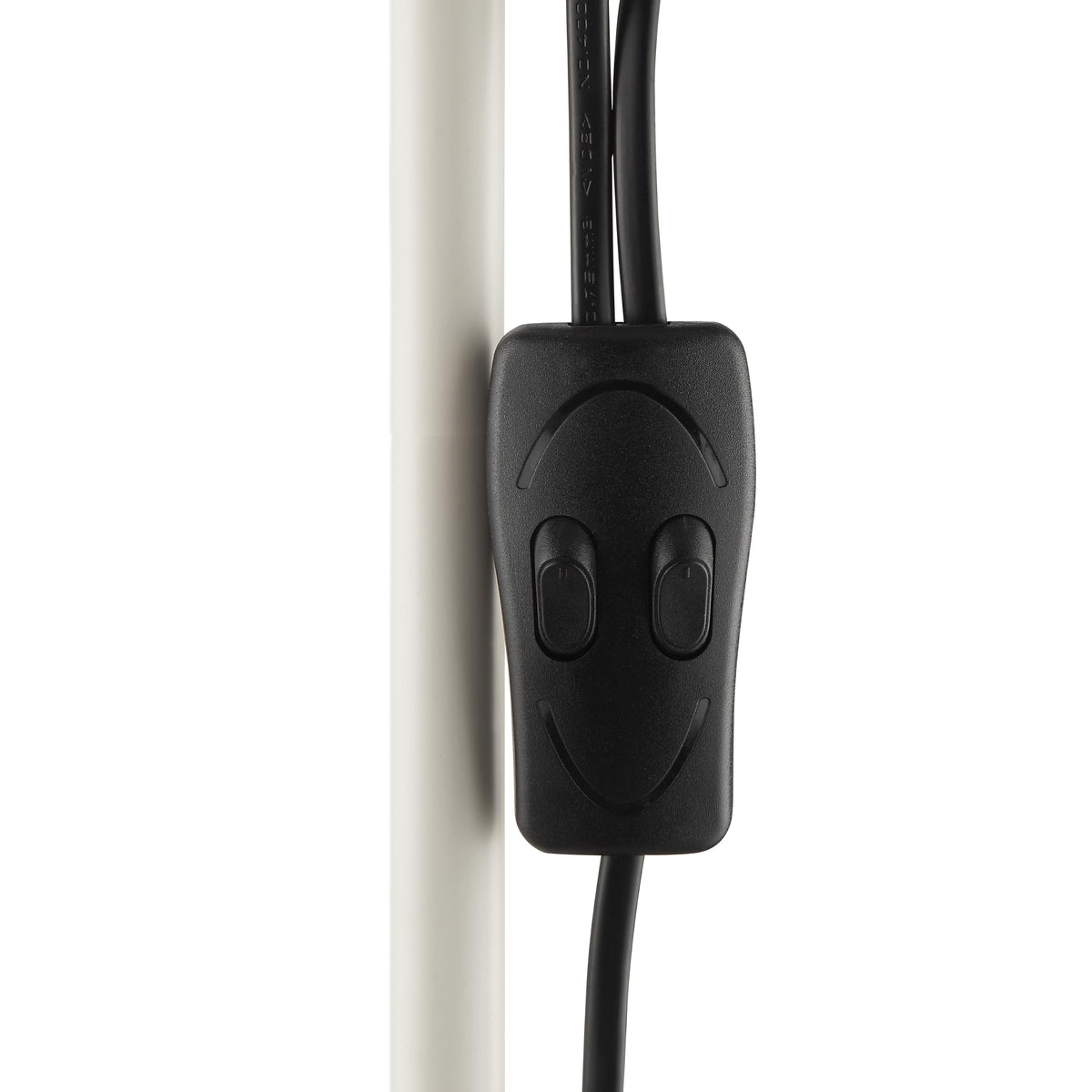 Brilliant Spari Floor Lamp with Reading Light beige - LED Floor Lamp - 1.8 m Standing Lamp - suitable for LED bulbs (E27 & E14 socket) - with adjustable reading arm - 93008/09