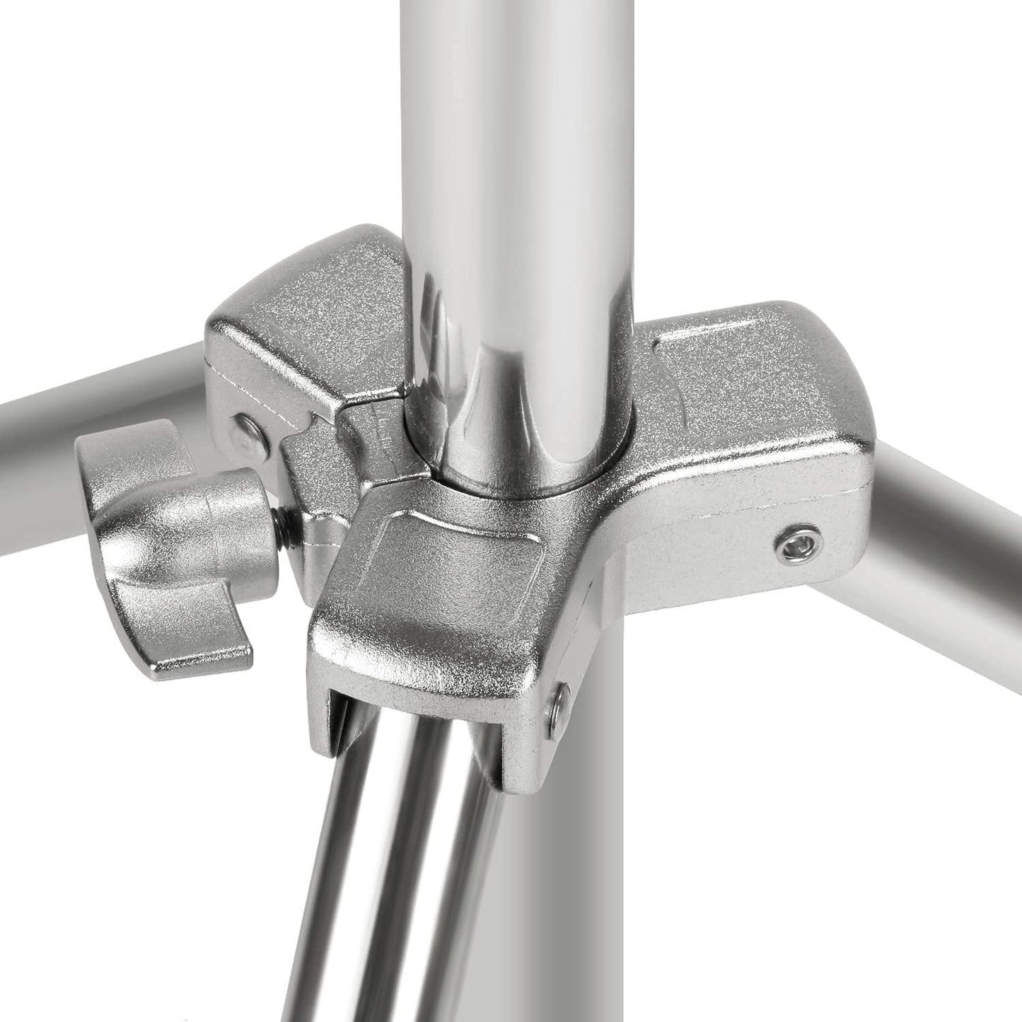 Neewer Stainless Steel Light Stand Silver 200cm Foldable Portable Heavy Duty Stand for Studio Softbox, Monolight and Other Photography Equipment (Pack of 2) - ST-200SS