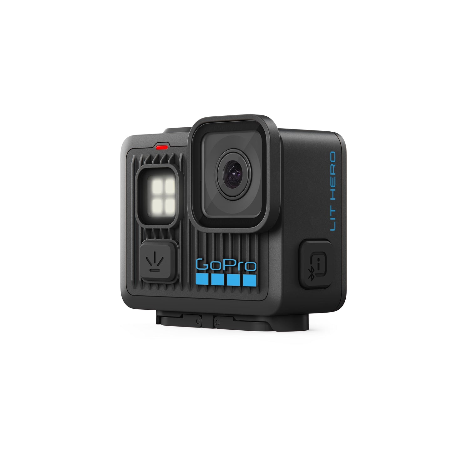 GoPro LIT Hero - Lightweight, compact, waterproof action camera with built-in light, 4K60 Ultra HD video, 12MP photo, touchscreen, HyperSmooth stabilization - CHDHF-132-EU