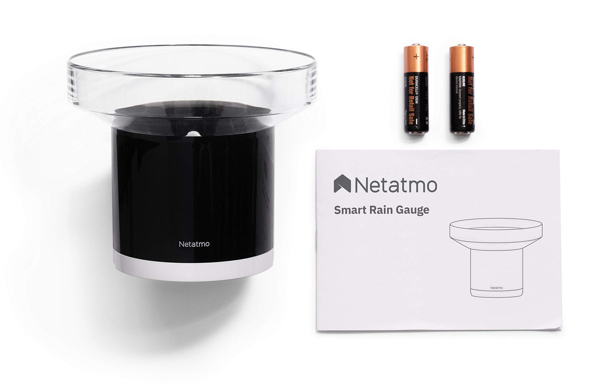 Netatmo Pluviometru wireless pentru stația meteo Netatmo, NRG01-WW