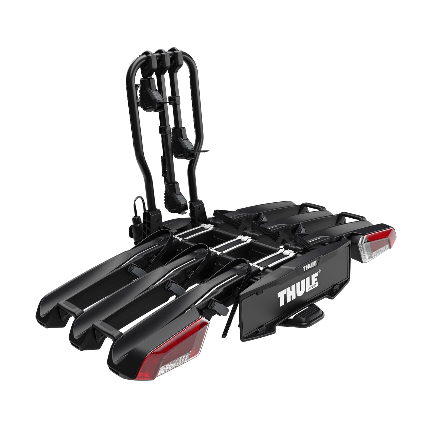 Thule Easyfold 3 Platform Towbar Bike Rack Black, 3(4) Bikes - 945100