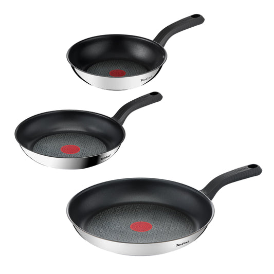 Tefal Comfort Max 3-piece Frying Pan Set, Power Resist Coating - G7263S04
