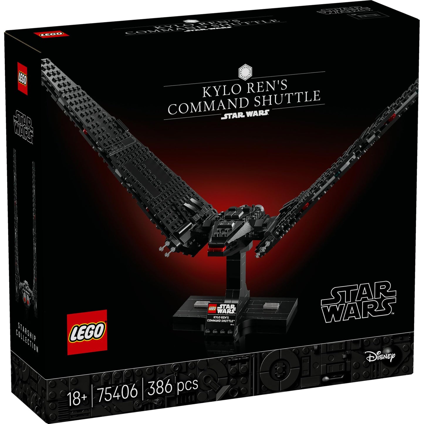 LEGO Star Wars: The Force Awakens Kylo Ren's Command Shuttle (75406); buildable starship