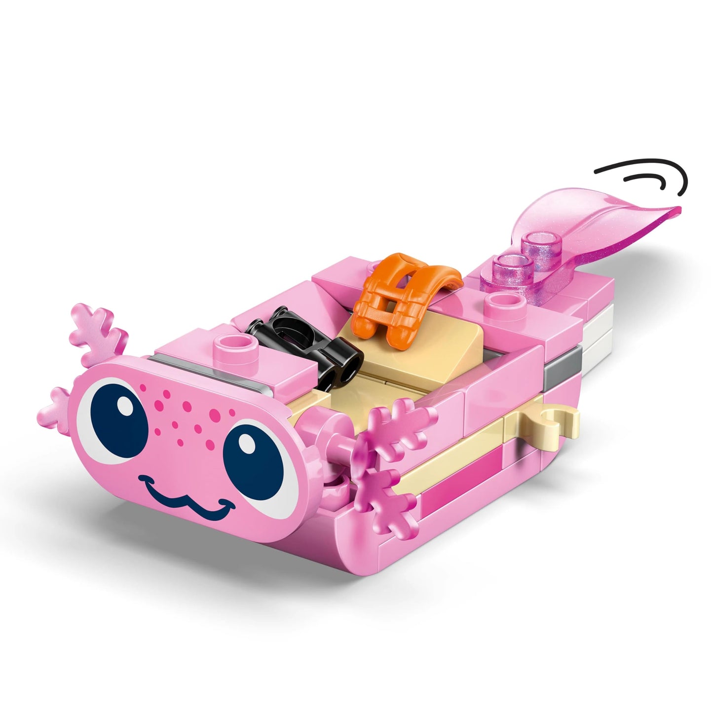 LEGO Friends Axolotl Adventure Boat - including 2 mini dolls, 2 cute animal figures, plants, flowers & accessories - birthday gift for girls aged 5 and up - 42681