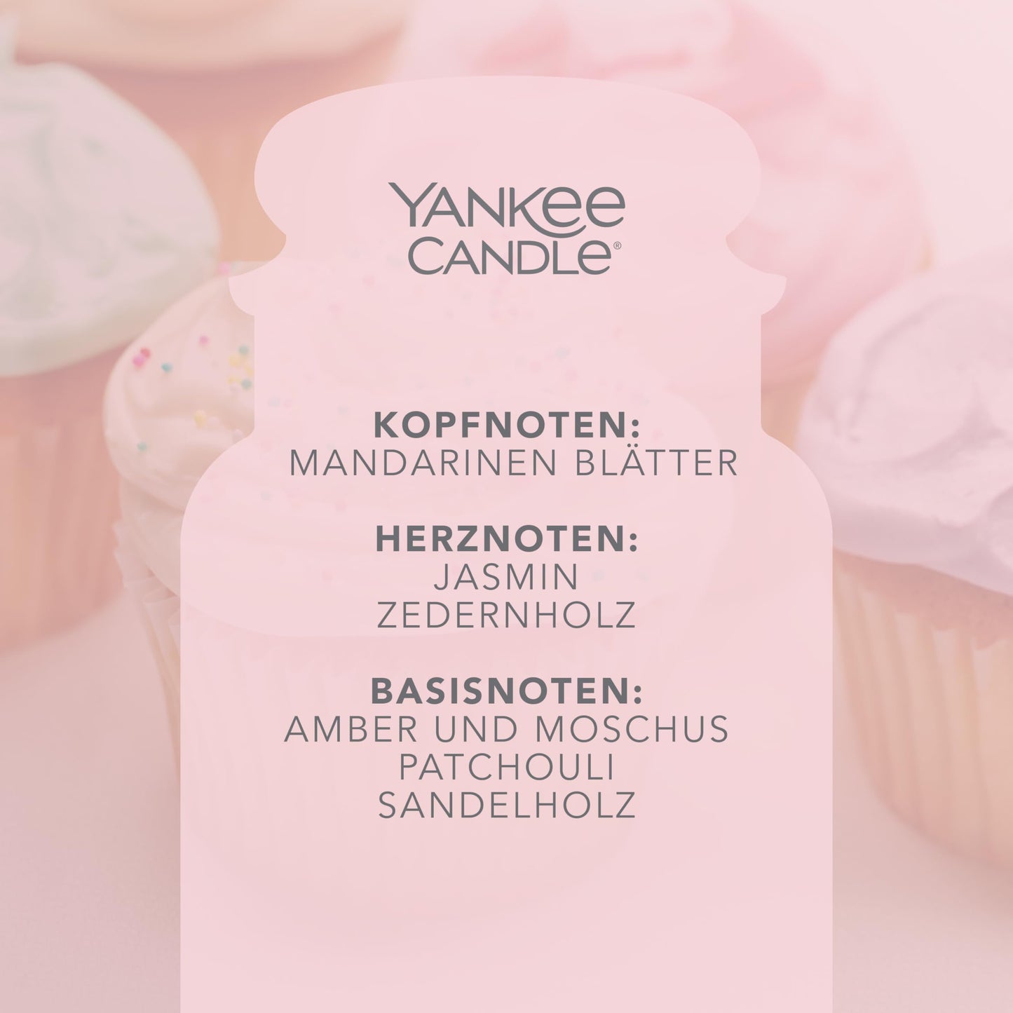Yankee Candle scented candle in a glass (large) | Vanilla Cupcake | Candle with a long burning time of up to 150 hours Perfect gifts for women - 1093707E