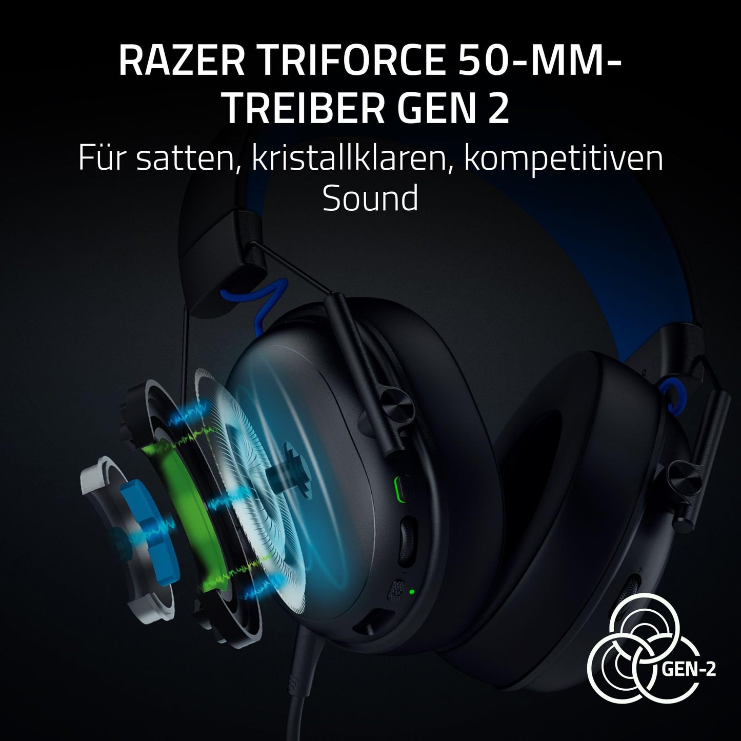 Razer BlackShark V3 Black - RZ04-05420400-R3G1