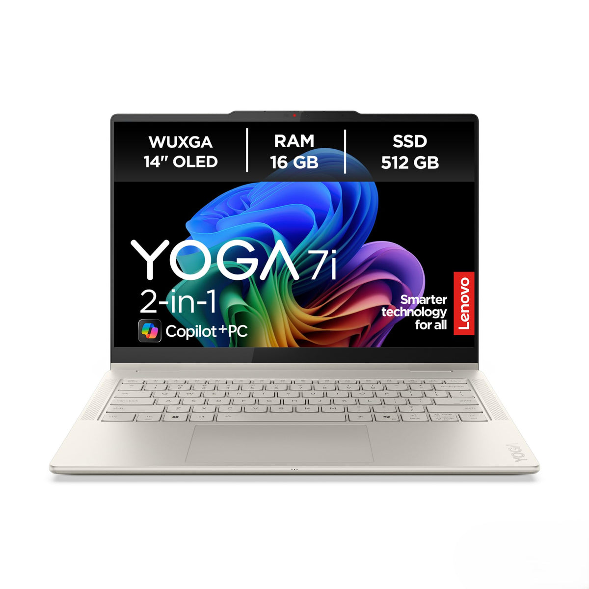 Lenovo Yoga 7 2in1 Aura Edition | Laptop | Intel Ultra 7 | 16GB | 512GB - 83JQ008YGE