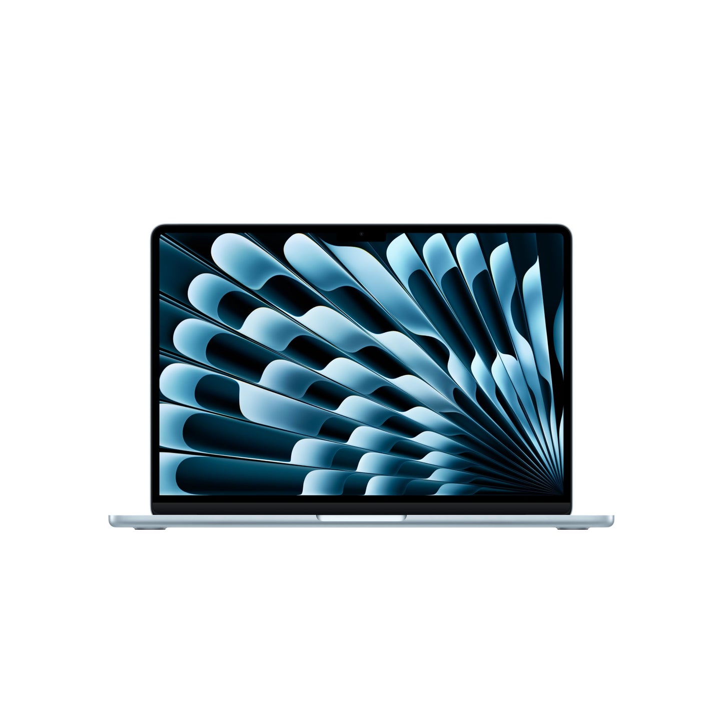 Apple MacBook Air (13", Apple M4 chip with 10-core CPU and 8-core GPU, 16GB shared memory, 256 GB) - sky blue - MC6T4D/A