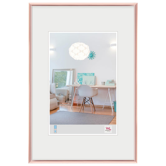 walther design picture frame 50x70 cm rose gold plastic frame New Lifestyle KV070Y