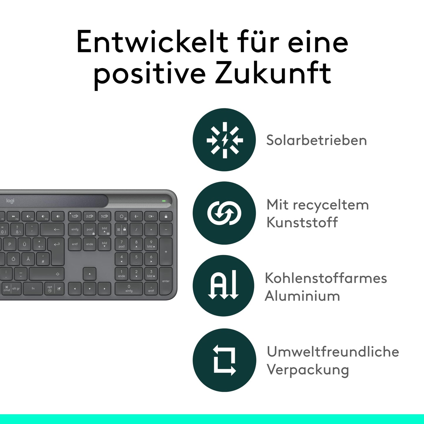 Logitech Signature Slim Solar+ K980 for Business (920-013773)
