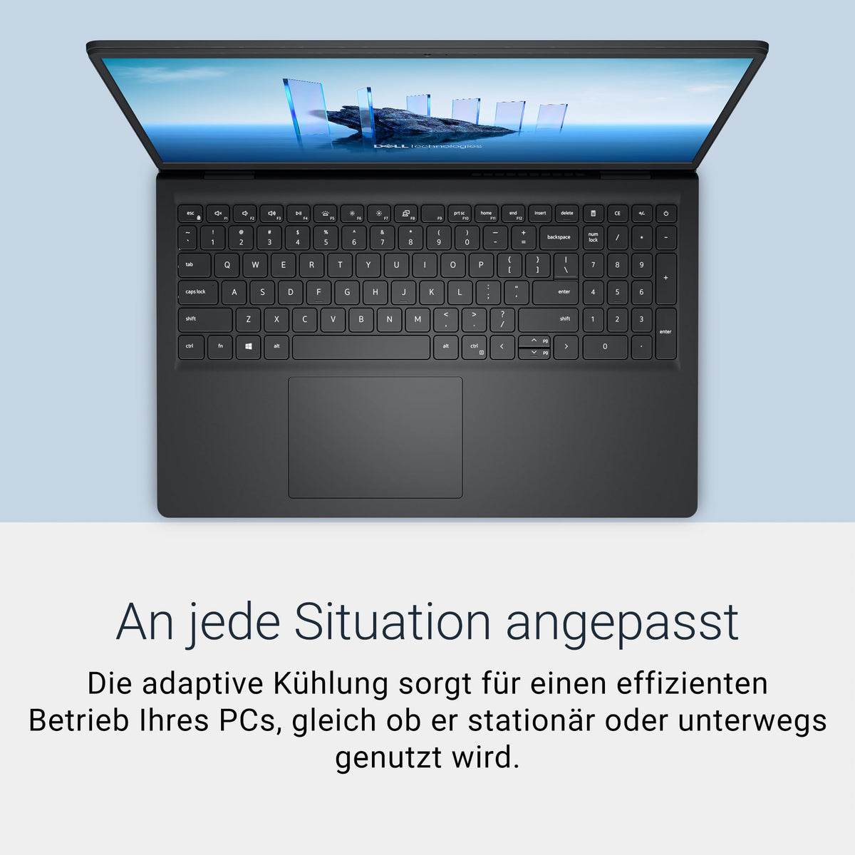 Dell 15 Laptop - Intel Core i5-1334U, 8GB RAM, 512GB SSD - DDC15250-5523BLK-PDE