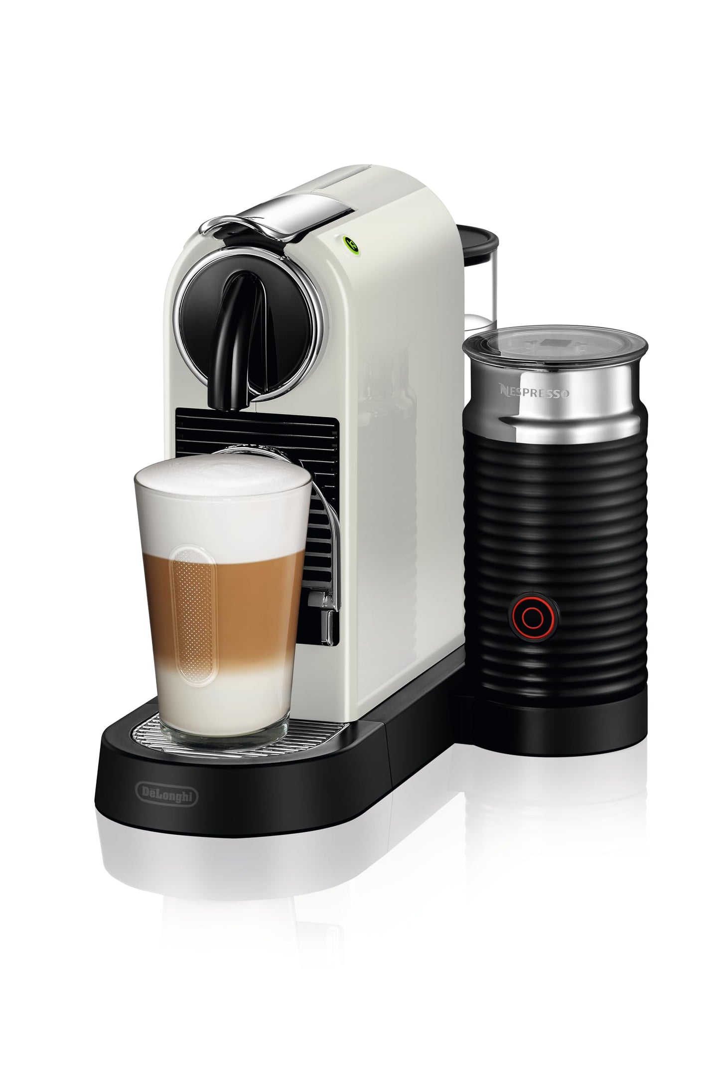 De Longhi Nespresso CitiZ EN 267.WAE coffee machine with milk frother 19 bar white - EN267.WAE