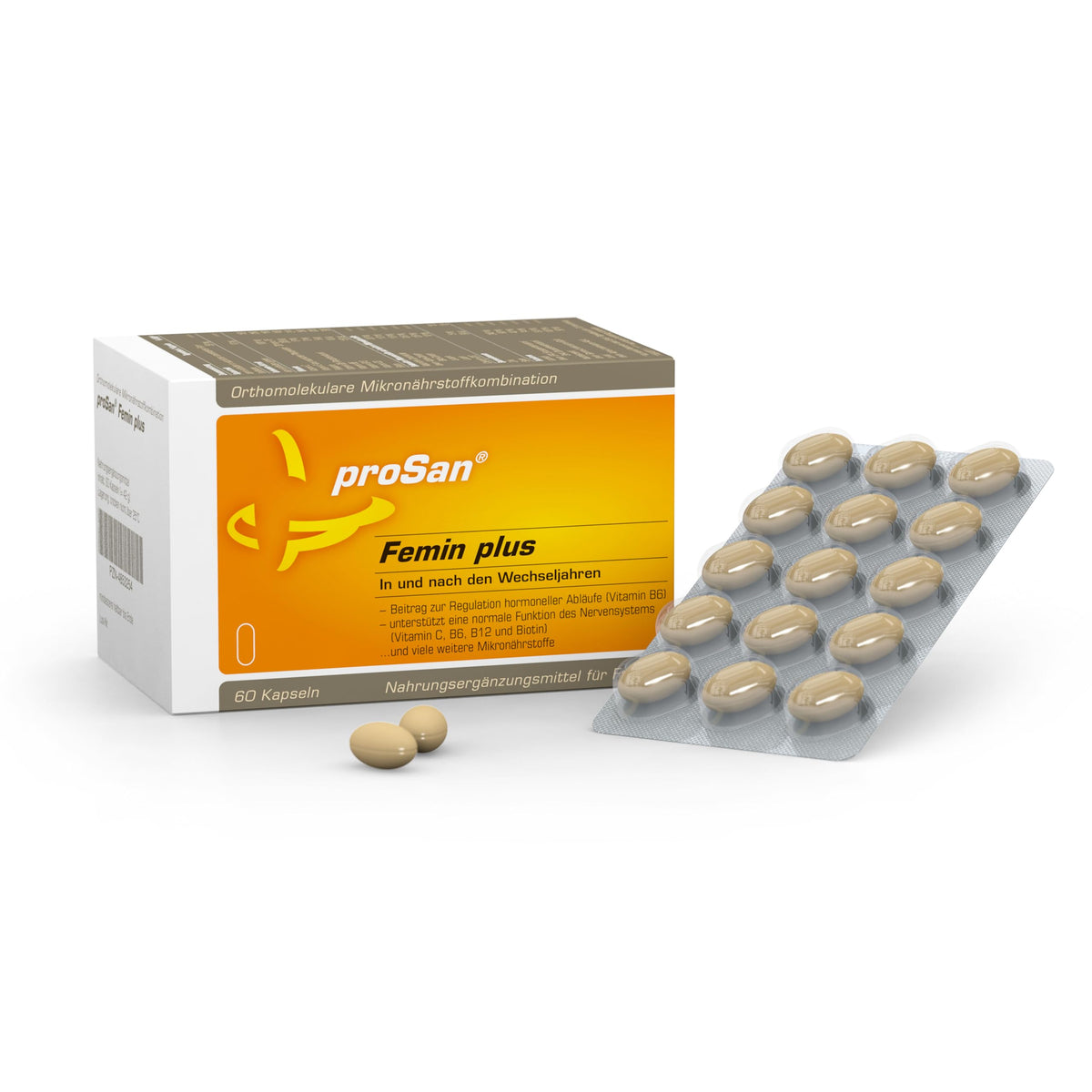 proSan Femin plus Menopause Capsules (Monthly Pack: 60 Capsules) - 4853254