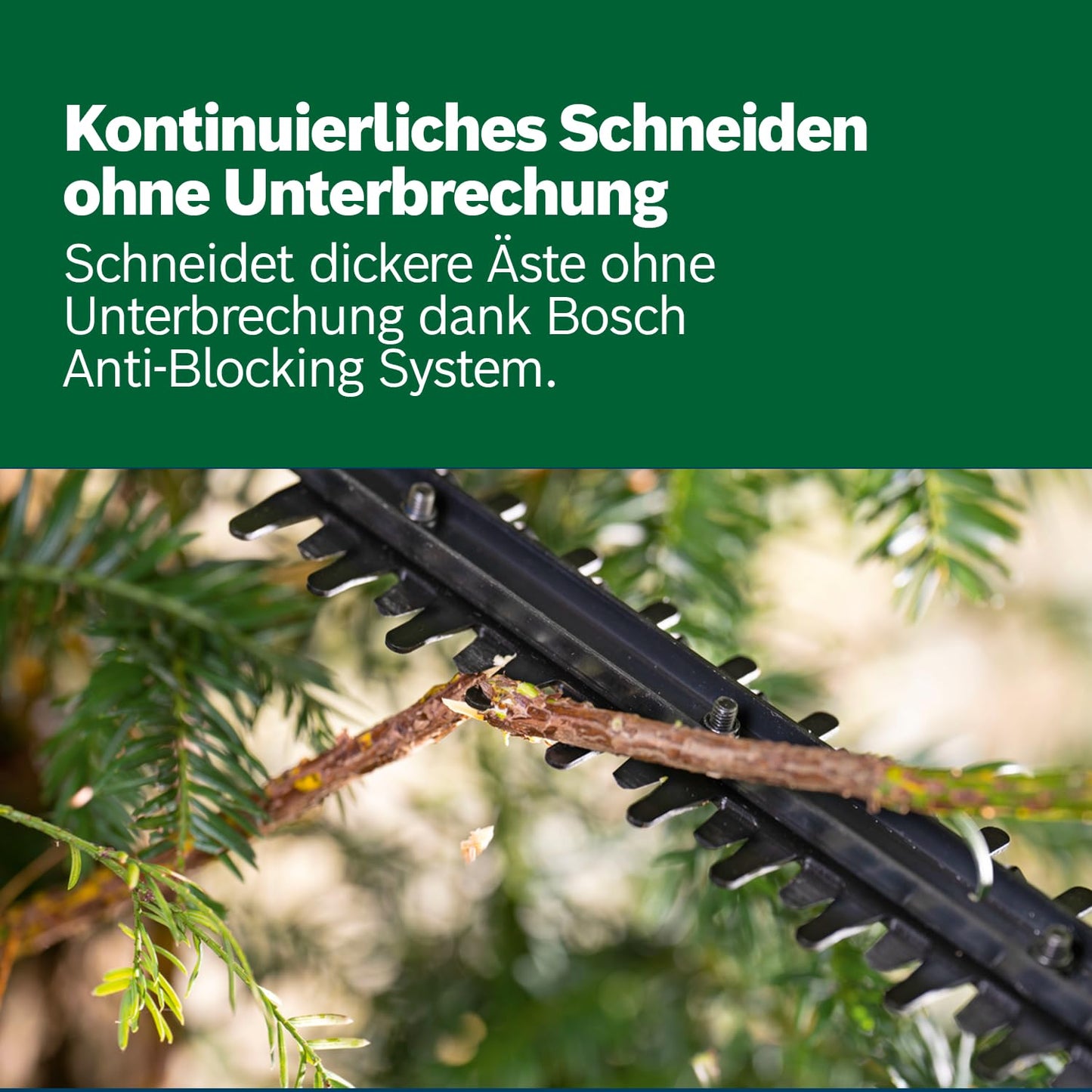 Bosch cordless hedge trimmer EasyHedgeCut 18V-44-11 12.0 - 0600849H07