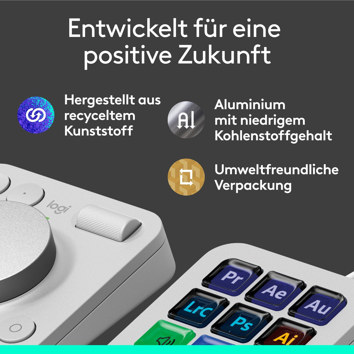 Logitech MX Creative Console, Programmable Keypad - 920-012932