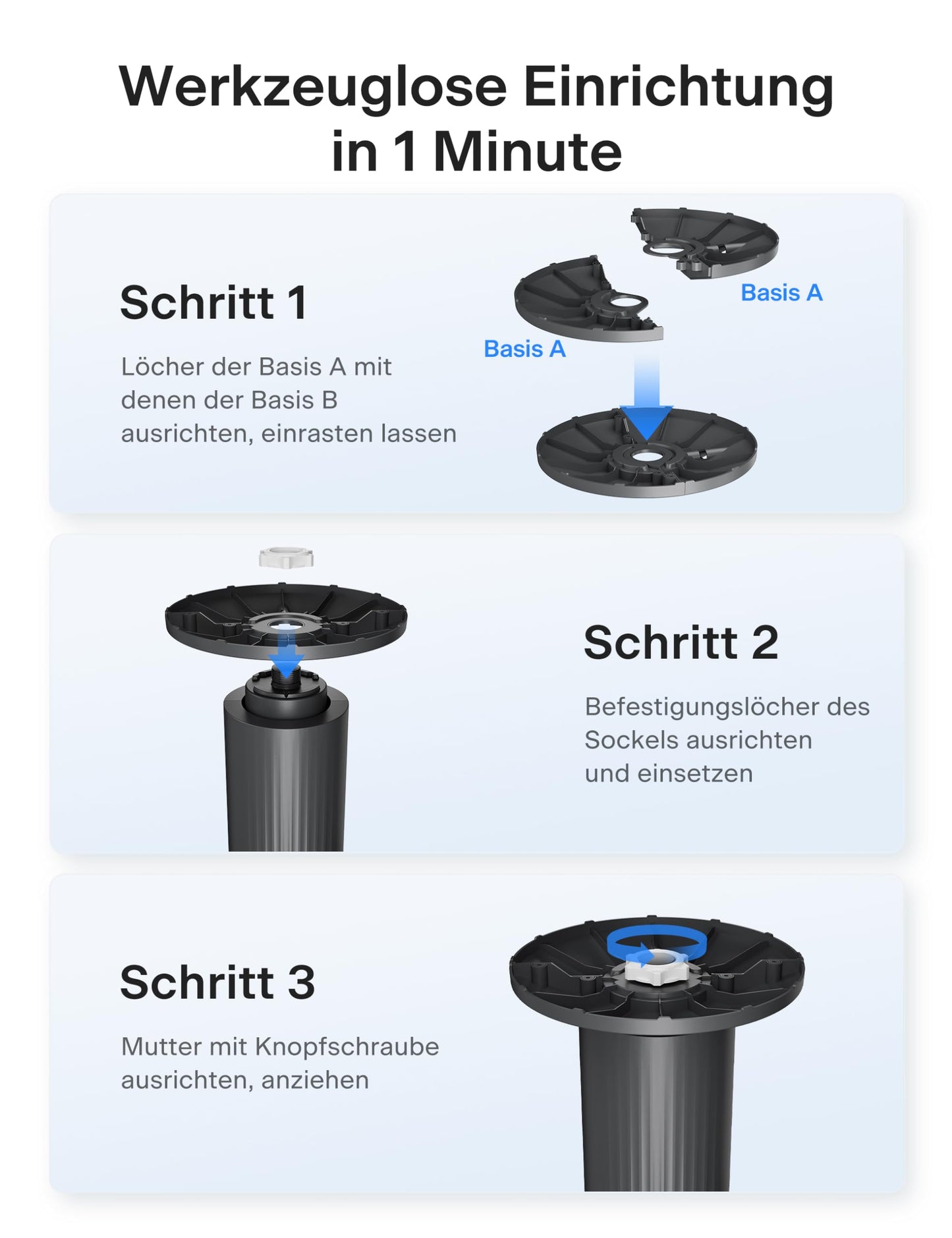 Pelonis Very Quiet Tower Fan, Fan with Remote Control Cooling, 3 Speeds, Tower Fan with 7 Hour Timer and 3 Modes, Fan for Bedroom - PE-FZ10-24KRP-DE