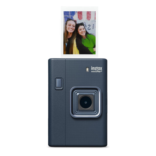 FUJIFILM instax mini LiPlay+™ hybrid instant camera, Midnight Blue