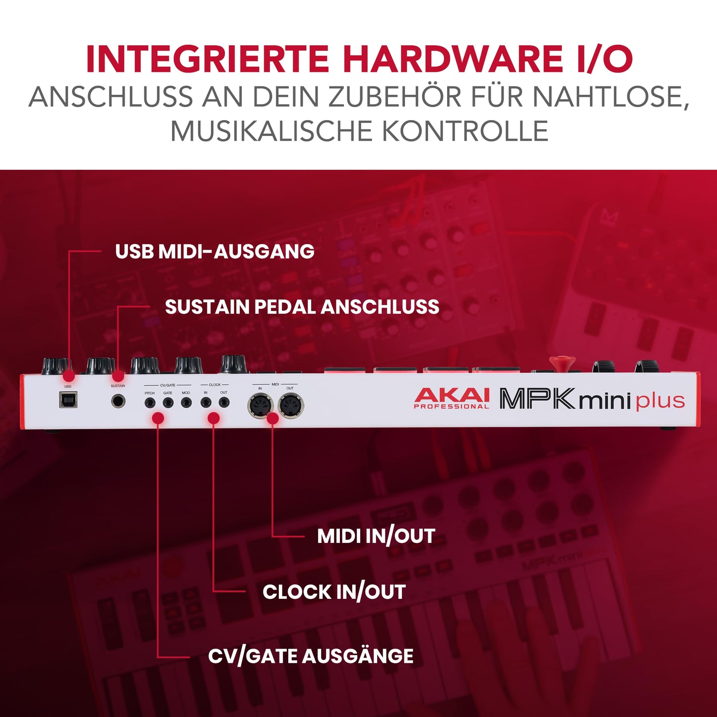 Akai MPK Mini Plus (White)