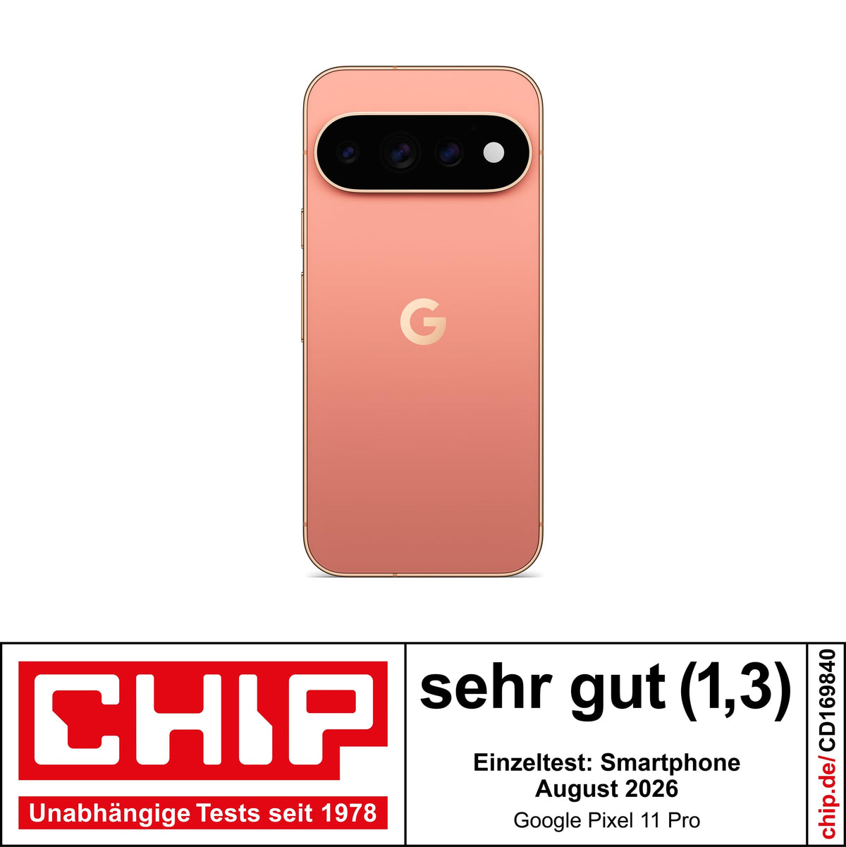 Google Pixel 11 Pro – Smartphone fără SIM-Lock – Canyon, 512GB - GA12139-GB